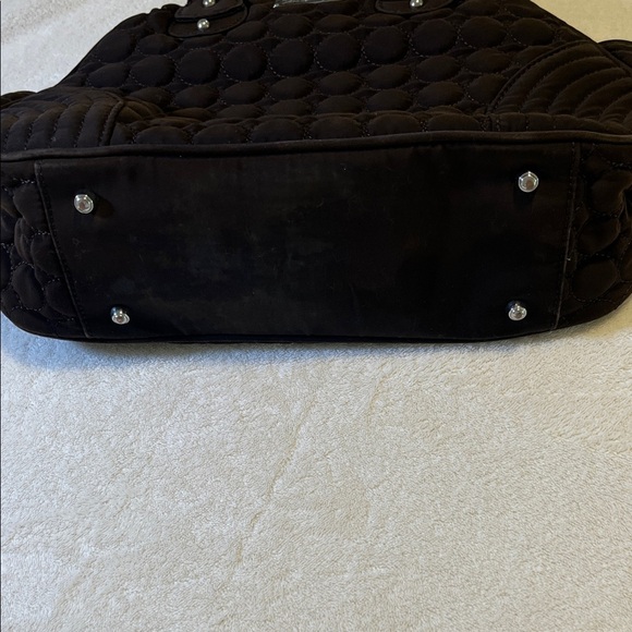 👜 Vera Bradley Quilted Satchel – Chocolate Brown - Picture 7 of 7